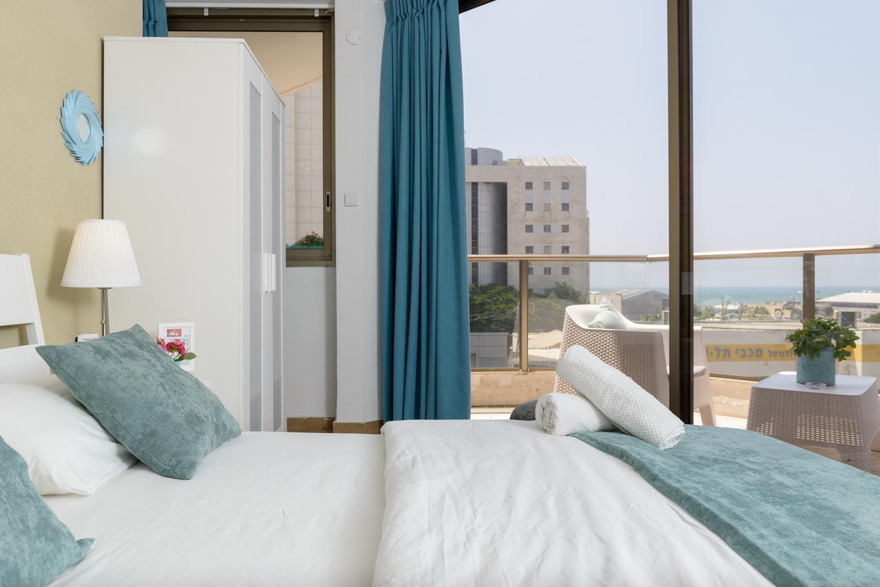 Studio & Apartments On The Beach By Aspentlv テル・アビブ エクステリア 写真